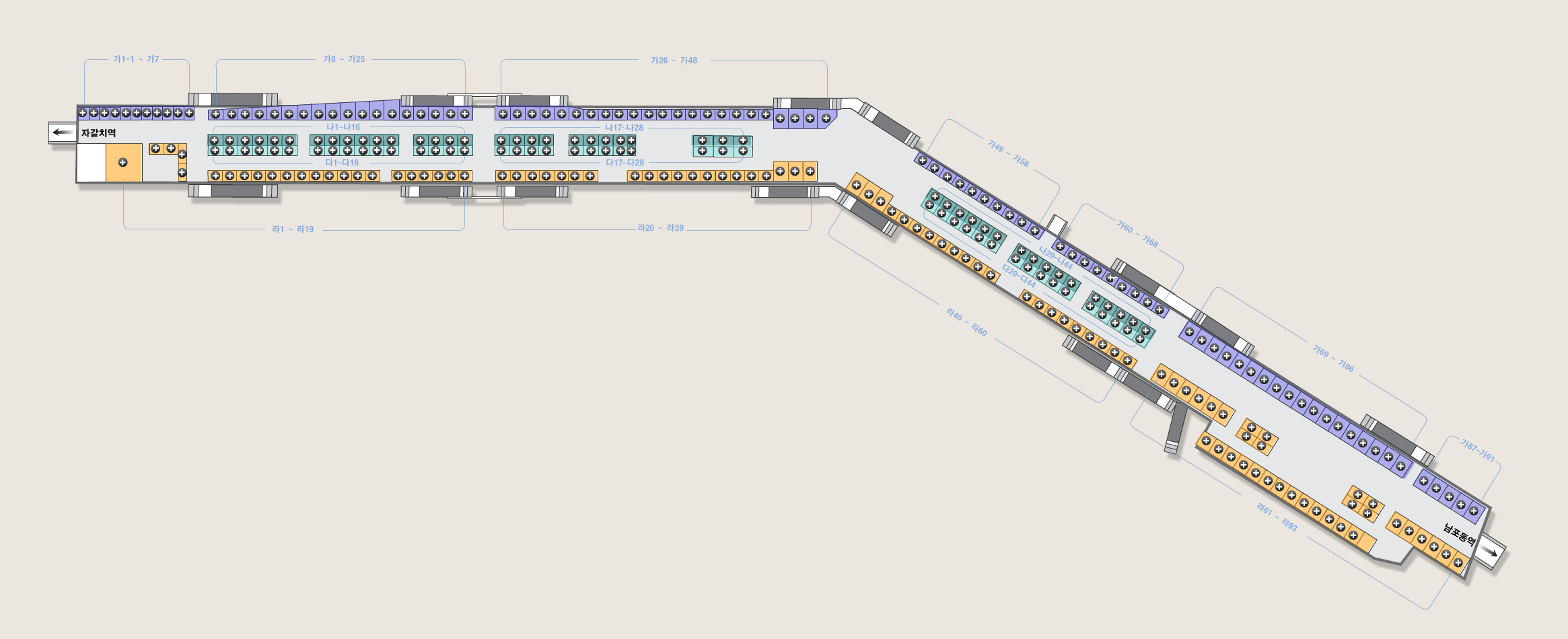 부산 남포 지하상가